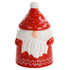 GIBSON OVERSEAS INC. Gibson 995118076M  Home Happy Gnome Durastone Cookie Jar, 7-1/2in, Red