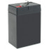 Mule PM-645 Rechargeable Lead Battery: 6V, 4.5 Ah, Quick-Disconnect Terminal