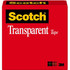 3M Scotch 600341296 Scotch Transparent Tape - 3/4"W