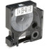 Ability One Label Maker Label: White on Black, 1/2" OAW 7510016576748