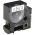 Ability One Label Maker Label: Black on White, 3/4" OAW 7510016577786
