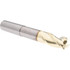 Accupro 35010032NS70060 Corner Radius End Mill: 1" Dia, 2" LOC, 0.06" Radius, 3 Flutes, Solid Carbide