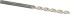 Guhring 9005490031700 Jobber Length Drill Bit: 1/8" Dia, 130 °, High Speed Steel