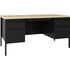 Lorell 03155 Lorell Fortress Series Double-Pedestal Teachers Desk