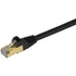 StarTech.com C6ASPAT3BK StarTech.com 3ft CAT6a Ethernet Cable - 10 Gigabit Category 6a Shielded Snagless 100W PoE Patch Cord - 10GbE Black UL Certified Wiring/TIA