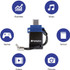 Verbatim America, LLC Microban 99155 64GB Store 'n' Go Dual USB 3.2 Gen 1 Flash Drive for USB-C&trade; Devices - Blue
