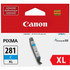 Canon, Inc Canon CLI281XLCY Canon CLI-281XL Original Inkjet Ink Cartridge - Cyan - 1 Each