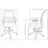 Lorell 62105 Lorell Executive High-Back Mesh Multifunction Office Chair