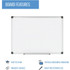 Bi-silque S.A Bi-silque CR0801170MV Bi-silque Porcelain Magnetic Dry Erase Board