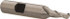 Hertel E2110012 Ball End Mill: 0.1875" Dia, 0.5" LOC, 2 Flute, Cobalt