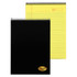 TOPS BUSINESS FORMS TOPS 99703  Docket Gold Wirebound Writing Tablet, 8 1/2in x 11in, 70 Sheets, Canary