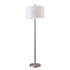 ADESSO INC Adesso 4067-22  Boulevard Floor Lamp, 61inH, White/Silver