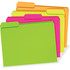 TOPS Products Pendaflex 40523 Pendaflex 1/3 Tab Cut Letter Recycled Top Tab File Folder