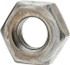 Value Collection JNFI5025LH-100B Hex Nut: 1/4-28, Grade 2 Steel, Uncoated