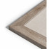 U Brands 4897U00-01 U Brands Linen Bulletin Board, 72" X 47" , Rustic Wood Frame