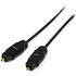 StarTech.com THINTOS3 StarTech.com 3 ft Toslink SPDIF Optical Digital Audio Cable