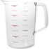 Rubbermaid Commercial Products Rubbermaid Commercial 3218CLE Rubbermaid Commercial Bouncer 4 Quart Measuring Cup