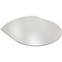 Floortex 119923SR Ultimat&reg; Polycarbonate Contoured Chair Mat for Carpets up to 1/2" - 39 x 49"