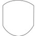 Floortex 119923SR Ultimat&reg; Polycarbonate Contoured Chair Mat for Carpets up to 1/2" - 39 x 49"