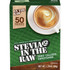 THE J.M. SMUCKER COMPANY 75050 Stevia In The Raw Natural Sweetener Packets, Stevia Flavor - Natural Sweetener - 50/Box