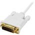 StarTech.com MDP2DVIMM3WS StarTech.com 3 ft Mini DisplayPort to DVI Active Adapter Converter Cable - mDP to DVI 1920x1200 - White
