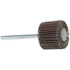 Value Collection 112127 Mounted Flap Wheel: 3/4" Dia, 5/8" Face Width, 120 Grit, Aluminum Oxide