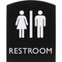 Lorell 02672 Lorell Arched Unisex Restroom Sign