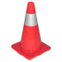 TATCO PRODUCTS, INC. Tatco 25500  Sturdy Molded Reflective Traffic Cone