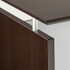 Safco Products Safco MNDS72LDC Safco Medina Mocha Laminate Office Unit