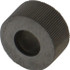 MSC BPS-500 Standard Knurl Wheel: 5/16" Dia, 70 ° Tooth Angle, 100 TPI, Straight, High Speed Steel