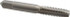 Irwin Hanson 8134 Straight Flute Tap: 3/8-16 UNC, 4 Flutes, Plug, 2B Class of Fit, Carbon Steel, Bright/Uncoated