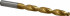 Triumph Twist Drill 012831 Jobber Length Drill Bit: 31/64" Dia, 135 °, High Speed Steel