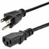 StarTech.com PXT101_10 StarTech.com 10ft (3m) Computer Power Cord, NEMA 5-15P to C13, 10A 125V, 18AWG, Black Replacement AC PC Power Cord, TV/Monitor Power Cable