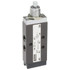 Parker 410111000 Mechanically Operated Valve: 4-Way & 2-Position, Plunger-Spring Return Actuator, 1/8" Inlet, 2 Position