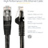 StarTech.com N6PATCH4BK StarTech.com 4ft CAT6 Ethernet Cable - Black Snagless Gigabit - 100W PoE UTP 650MHz Category 6 Patch Cord UL Certified Wiring/TIA