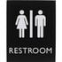 Lorell 02663 Lorell Unisex Restroom Sign