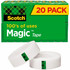 3M Scotch 810K20 Scotch 3/4"W Magic Tape