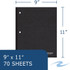 Roaring Spring Paper Products Roaring Spring 20198cs Roaring Spring EnviroNotes Earthtone 1-Subject Notebook