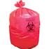 Heritage Bag Company Heritage A8046PR Heritage 1.3 mil Red Biohazard Can Liners