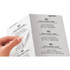 Avery Avery&reg; 5663 Avery&reg; Clear Shipping Labels, Sure Feed, 2" x 4" , 500 Labels (5663)