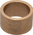 Boston Gear 35064 Sleeve Bearing: 1" ID, 1-1/4" OD, 3/4" OAL, Oil Impregnated Bronze