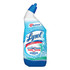 RECKITT BENCKISER RAC98011 Lysol Hydrogen Peroxide Toilet Cleaner, Cool Spring Breeze Scent, 24 Oz Bottle, Blue