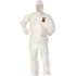 KleenGuard 30946 Non-Disposable Rain & Chemical-Resistant Coverall: White, Saranex