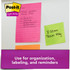 3M Post-it&reg; 66024SSMIACP Post-it&reg; Super Sticky Notes - Supernova Neons Color Collection