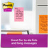 3M Post-it&reg; 66024SSMIACP Post-it&reg; Super Sticky Notes - Supernova Neons Color Collection