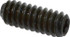 Unbrako 117019 Set Screw: #10-24 x 1/2", Cup & Knurled Cup Point, Alloy Steel, Grade 8