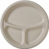 Genuine Joe 10231 Genuine Joe 10" 3-Compartment Compostable Plates