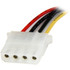 StarTech.com LP4SATAFM12 StarTech.com 12in SATA to LP4 Power Cable Adapter - F/M
