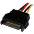 StarTech.com LP4SATAFM12 StarTech.com 12in SATA to LP4 Power Cable Adapter - F/M