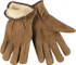 MCR Safety 3170XL Work & General Purpose Gloves; Lining Material: Pile ; Cuff Style: Slip-On ; Primary Material: Leather ; Coating Material: Uncoated ; Coating Coverage: Uncoated ; Grip Surface: Smooth